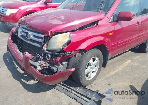 2006 Honda Pilot Ex-L из США, поврежденный, VIN 5FNYF28526B023173